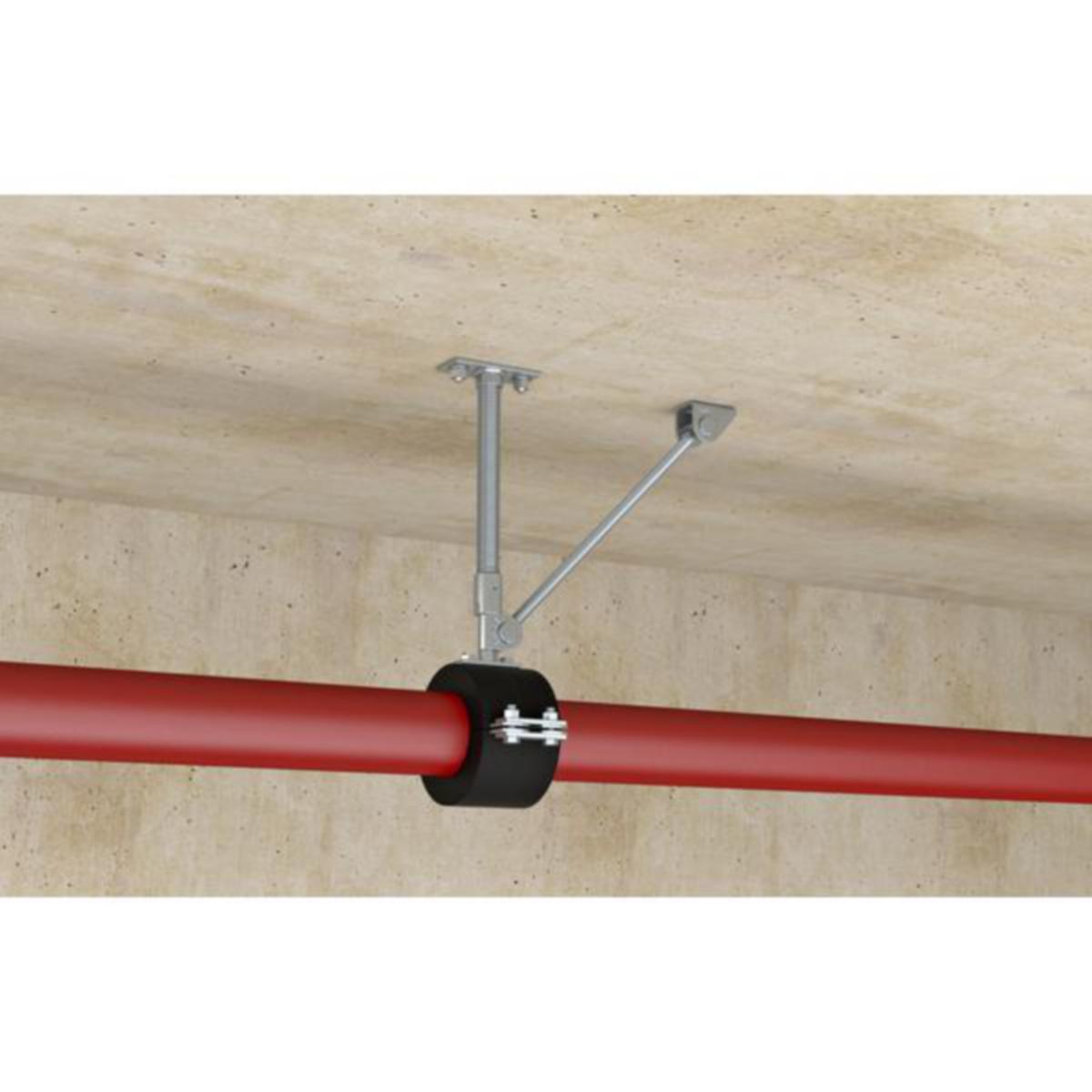 Fastpunktklammer FFRC m/isolasjon, elforzinket, fischer