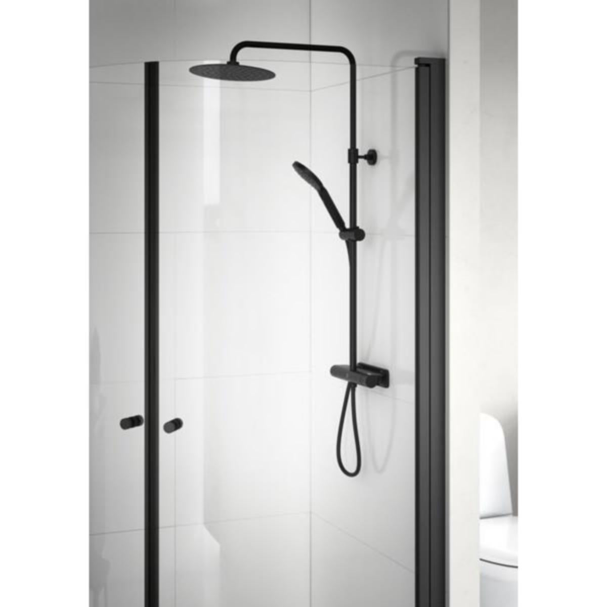 Takdusjpakke Estetic Round med termostat, Gustavsberg - Villeroy & Boch