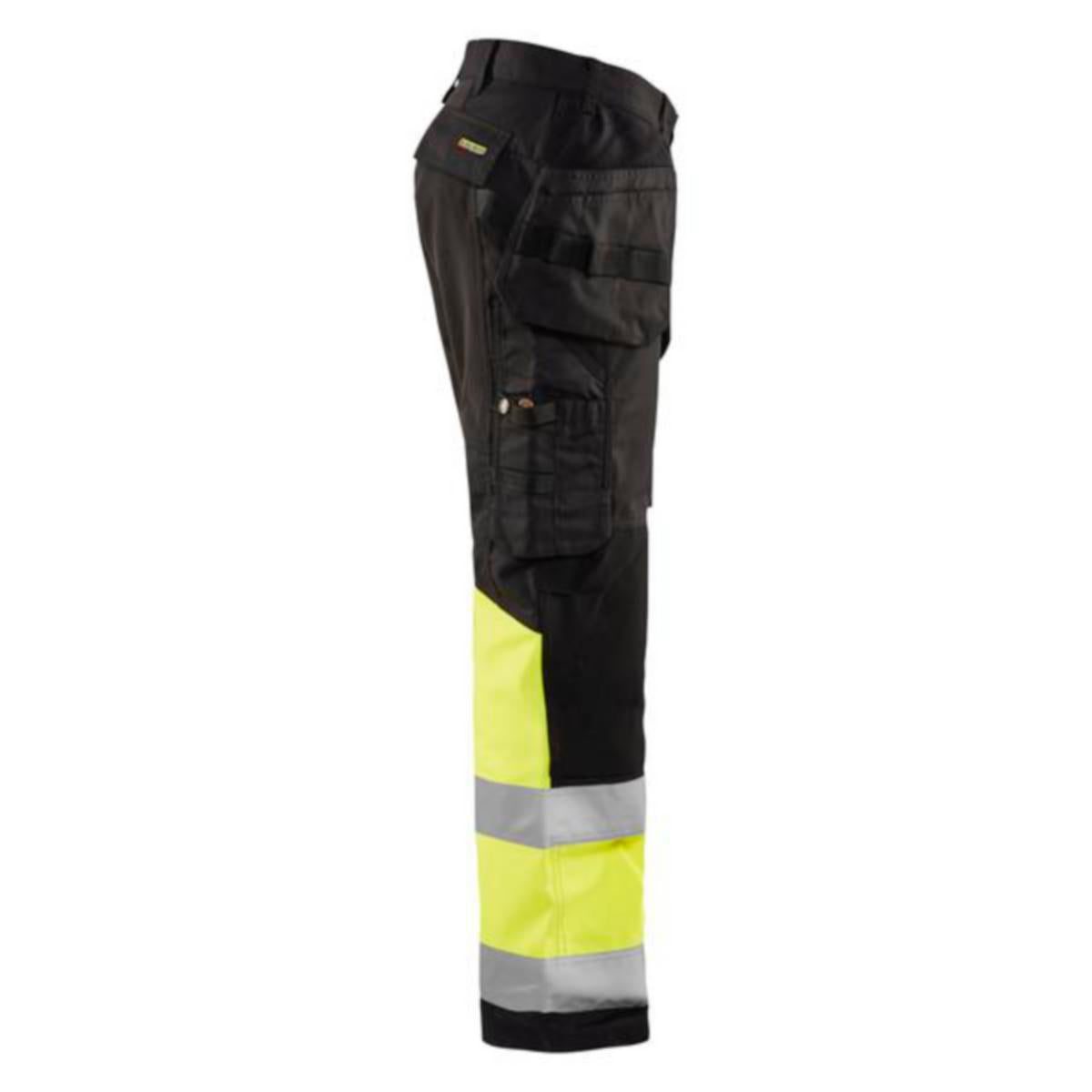 Håndverksbukse 4X Blåkläder 1558 HiVis kl.1