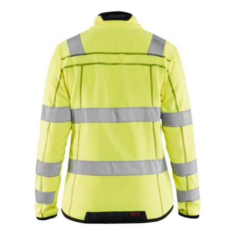 Microfleecejakke dame Blåkläder 4966 HiVis kl.3