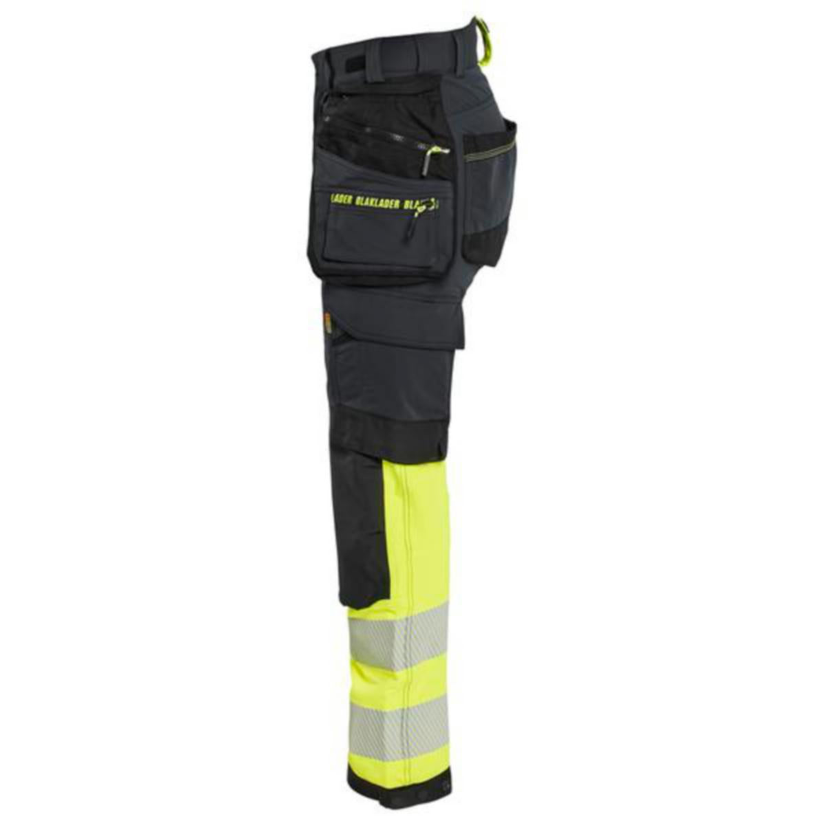 Håndverksbukse dame Blåkläder 7025 HiVis kl.1
