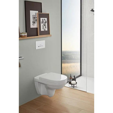 Klosettsete O`Novo med soft close og quick-release - Villeroy & Boch