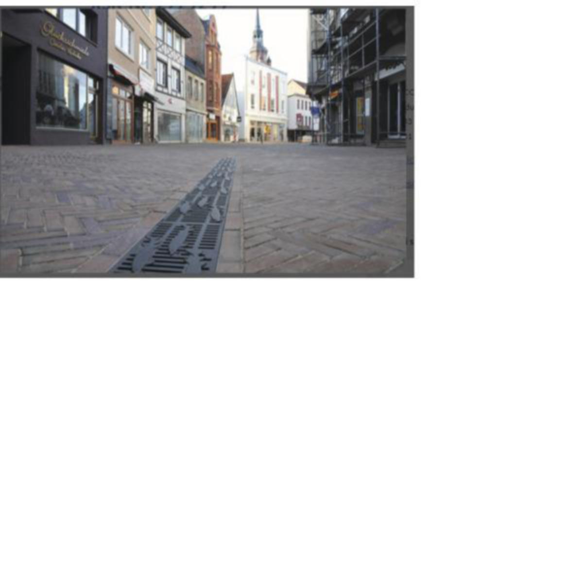 ACO Multiline gitterrist, galvanisert