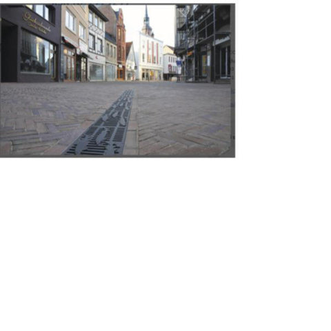 ACO Multiline gitterrist, galvanisert