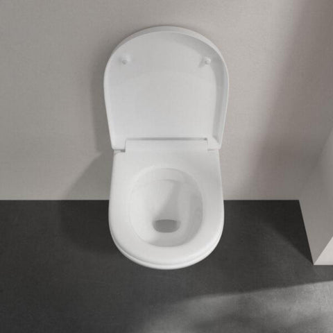 Veggskål O.Novo compact DF med SC/QR sete, Villeroy & Boch - Gustavsberg