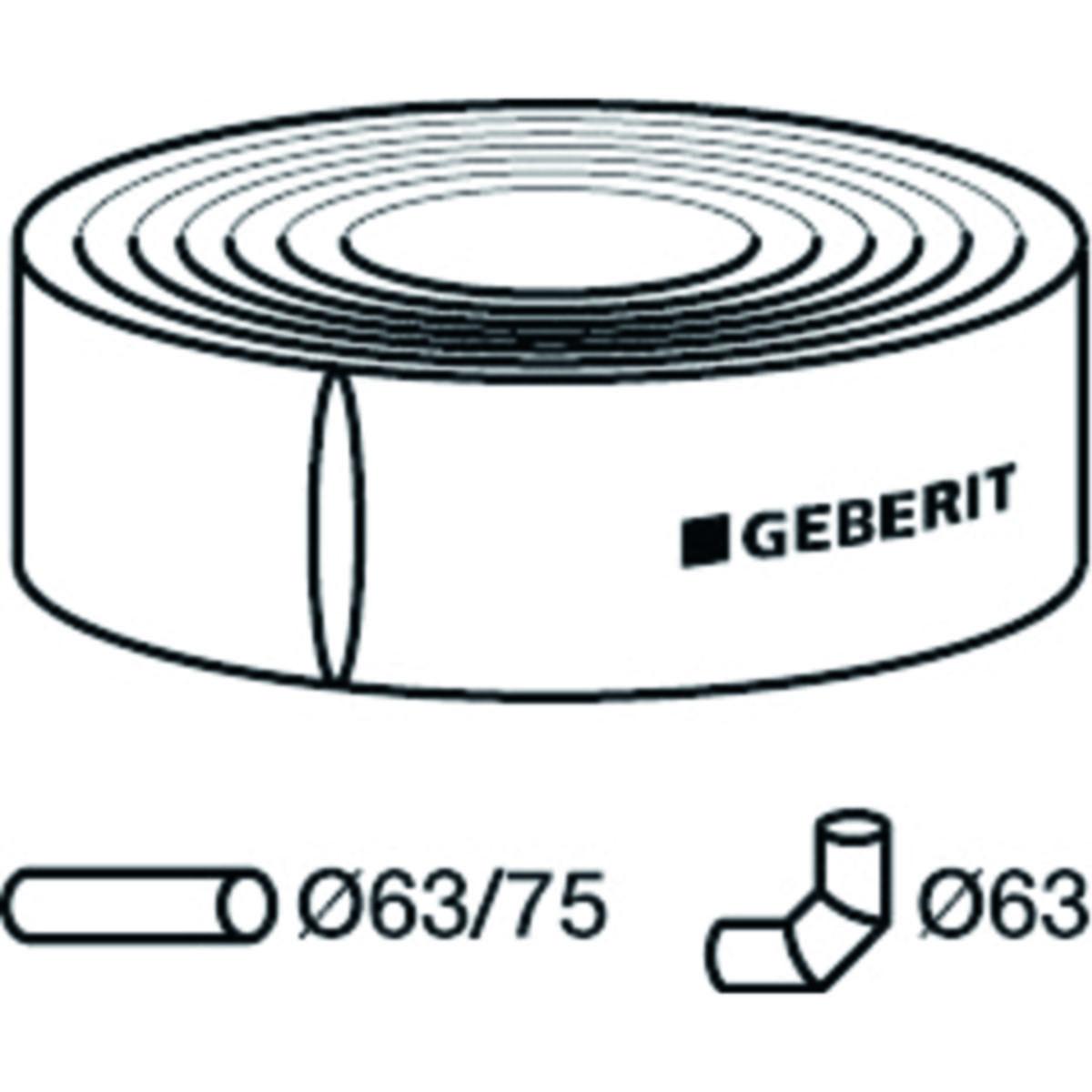 Avløpsrør deler PEH - Geberit