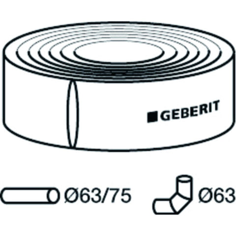 Avløpsrør deler PEH - Geberit