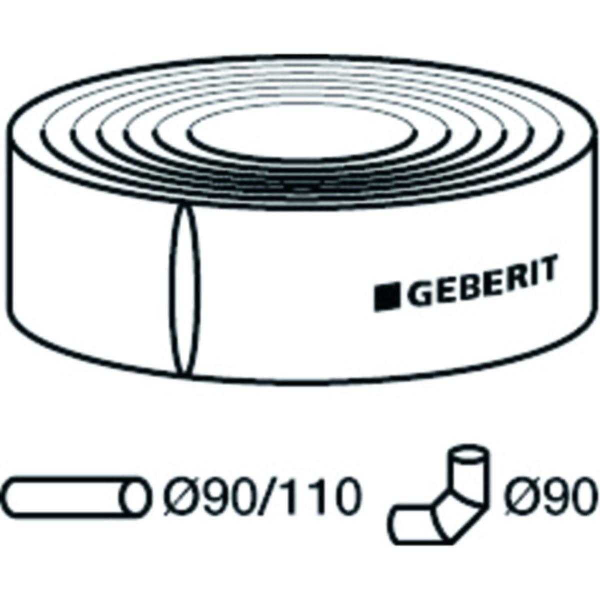 Avløpsrør deler PEH - Geberit