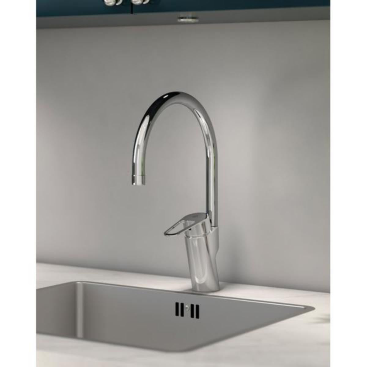 Kjøkkenbatteri New Nautic med høy tut, Gustavsberg - Villeroy & Boch