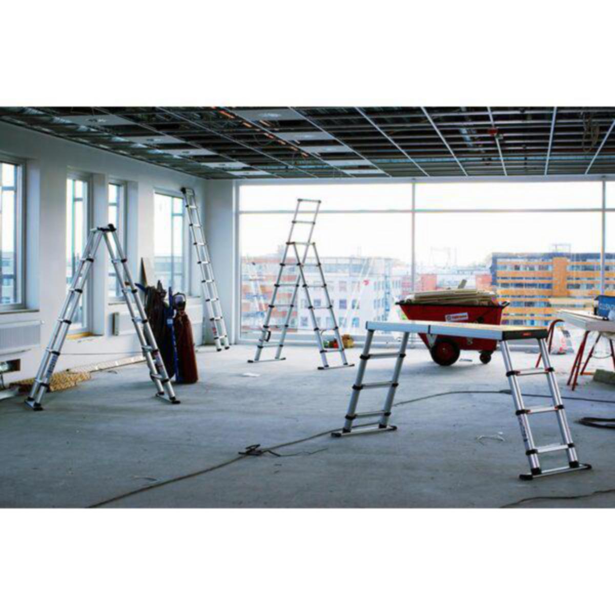 Teleskopisk kombistige Telesteps