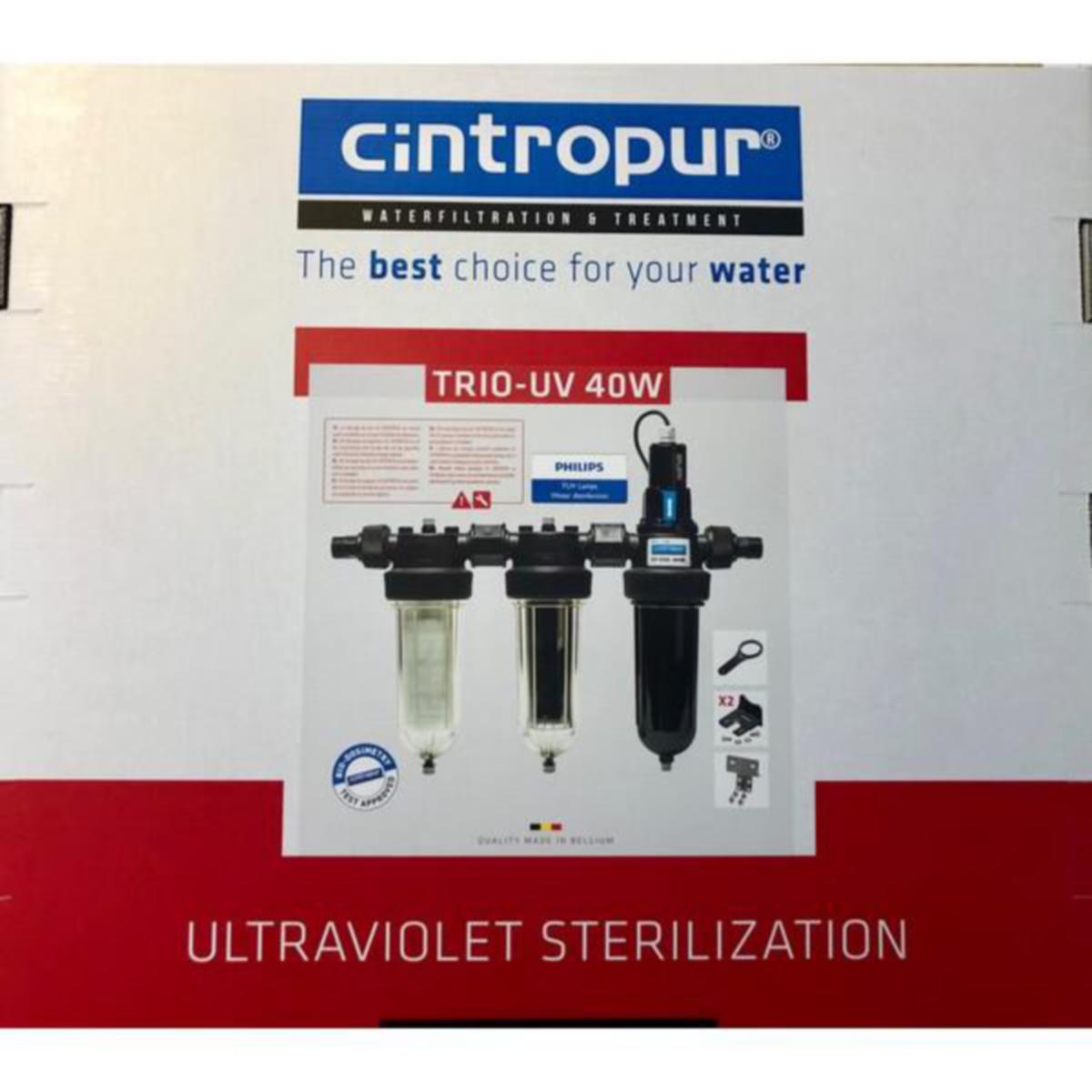 Cintropur TRIO 40 UW vannrenser