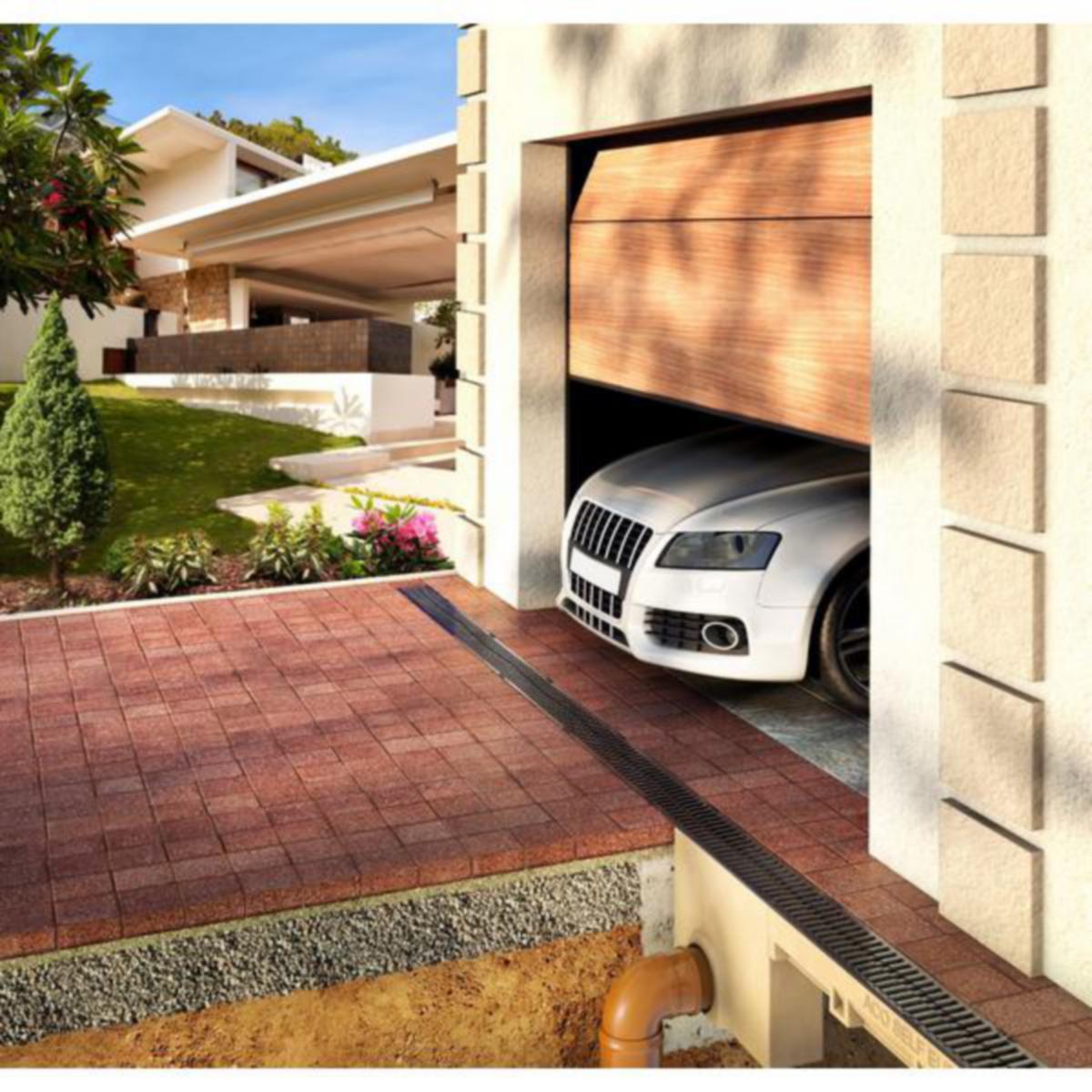 ACO Self Euroline endevegg