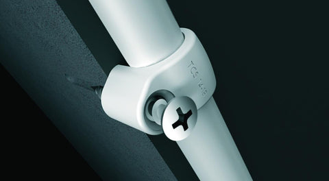 Skrueklips Schneider TCS-C3 Hvit - Schneider Electric