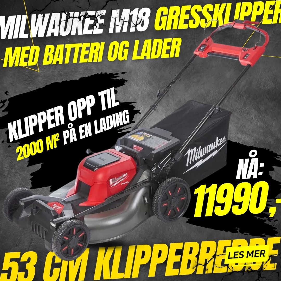 Gressklipper Milwaukee M18 F2LM53-122 (37297857)