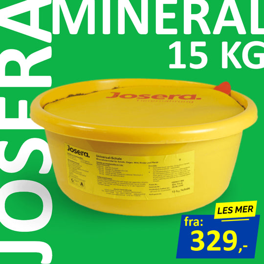 Josera Mineralbøtte sau, 15 Kg