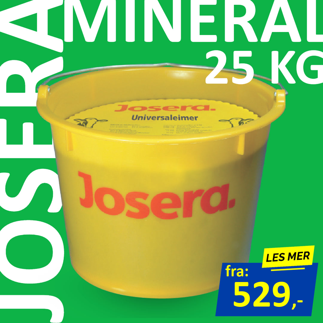 Josera Mineralbøtte Universal , 25 Kg