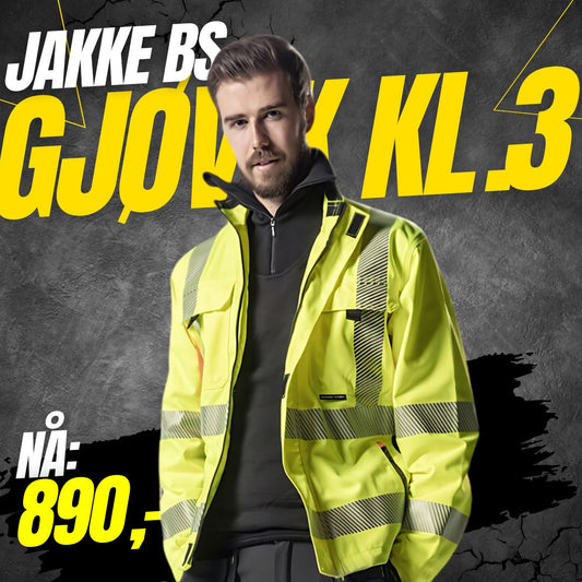 Jakke BS Gjøvik HiVis kl.3 (112800738)
