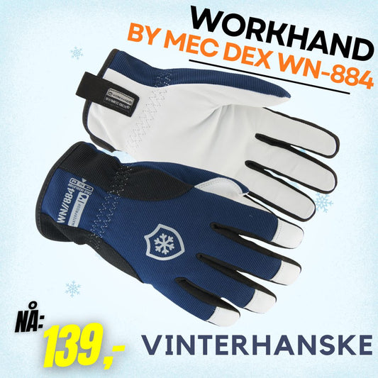 Vinterhanske Workhand By Mec Dex WN-884