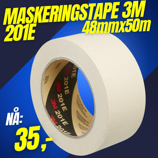 Maskeringstape 201E 3M 48mmx50m (628699)