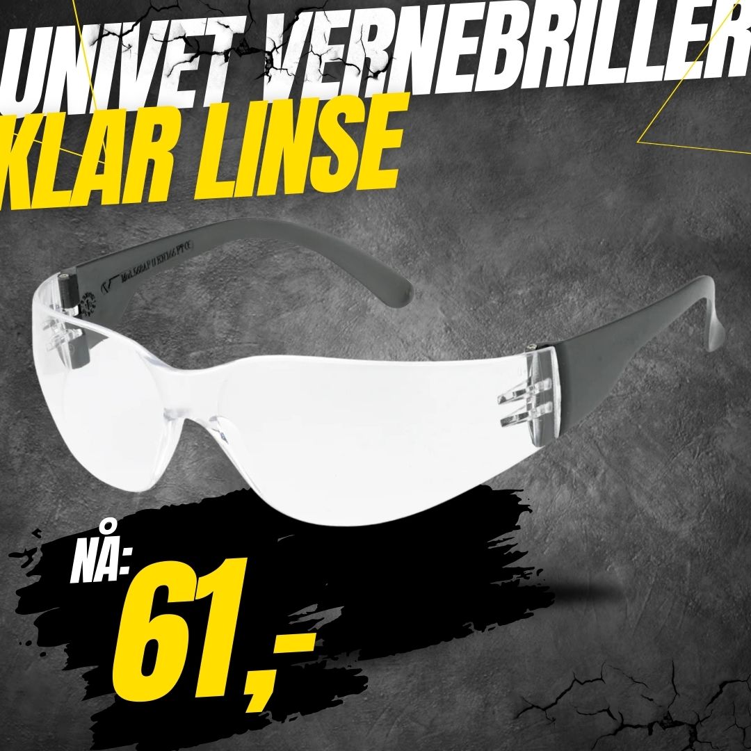 UNIVET 568 AF VERNEBRILLE KLAR LINSE (568020100)
