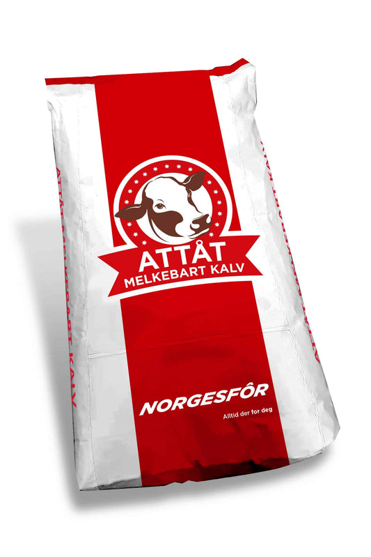 Attåt Melkebart kalv 25 kg