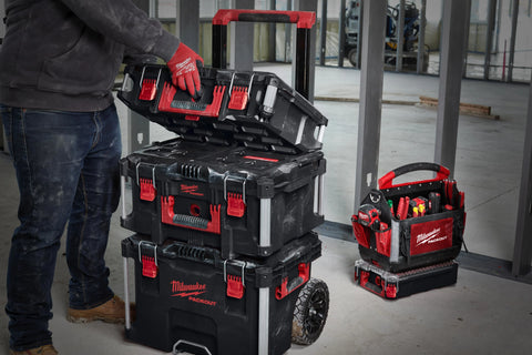 Verktøykassesett Milwaukee Packout 3 Deler