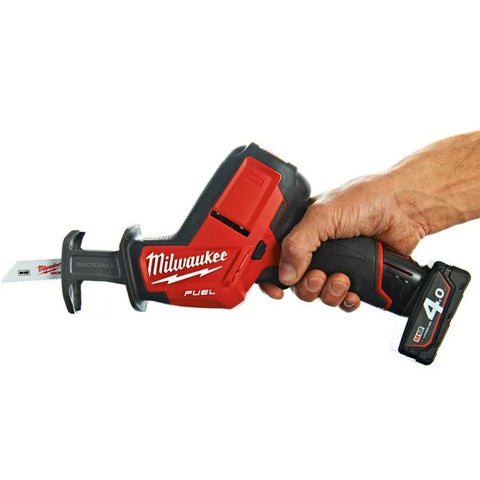 Bajonettsag M12 CHZ-402C Milwaukee 12V 4.0Ah koffert (322835)