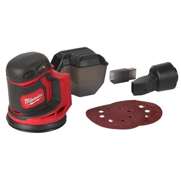 Eksentersliper M18 BOS125-0 Milwaukee 18V solo Ø125mm (648072)