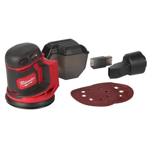 Eksentersliper M18 BOS125-0 Milwaukee 18V solo Ø125mm (648072)