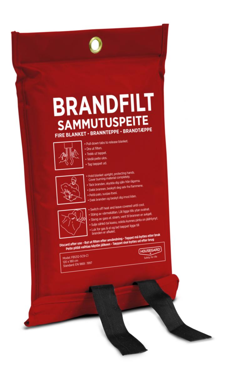 Brannteppe Housegard Silikonbelagt
