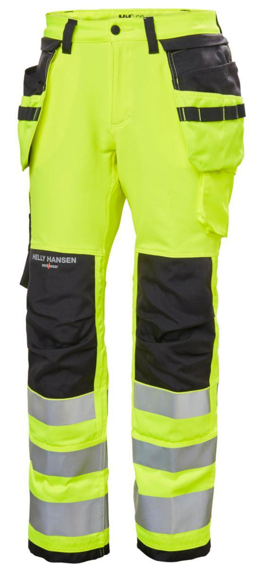 Håndverksbukse dame HH Luna HiVis kl.2 - Helly Hansen