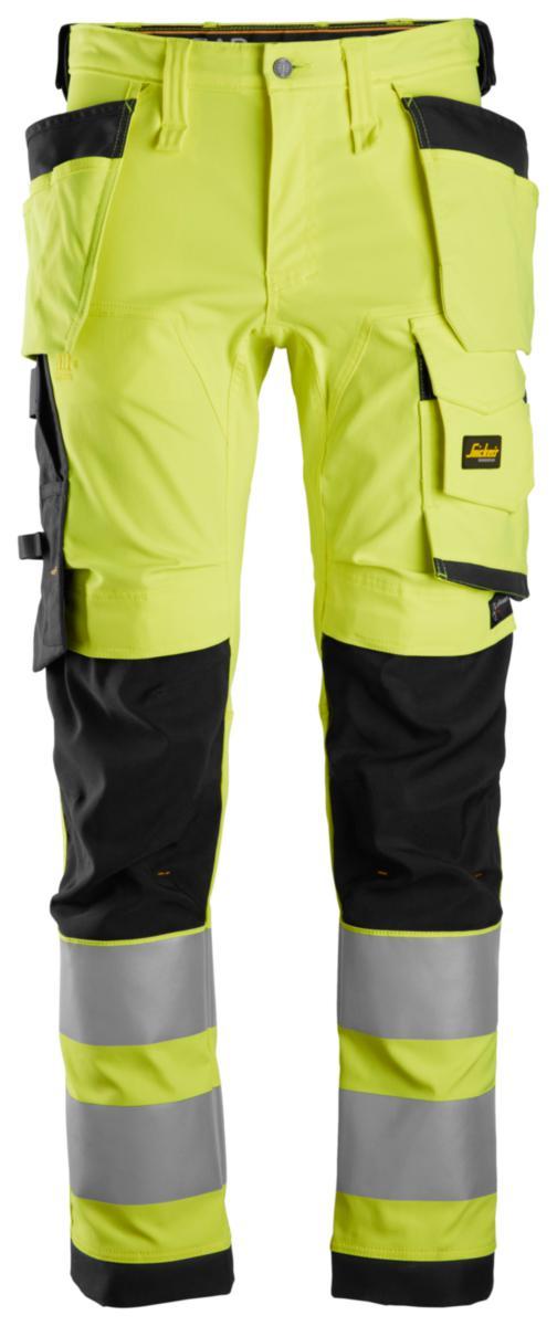 Håndverksbukse Snickers 6243 HiVis kl.2 - Snickers Workwear