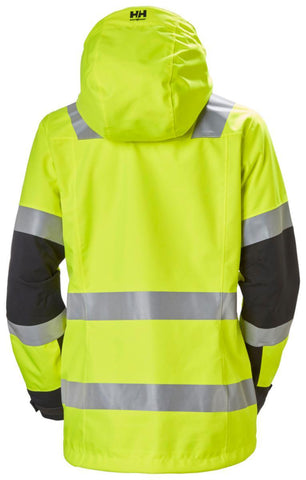 Skalljakke dame HH Luna HiVis kl.2 - Helly Hansen