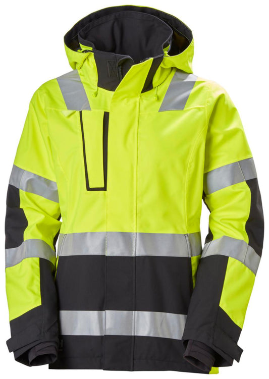 Skalljakke dame HH Luna HiVis kl.2 - Helly Hansen