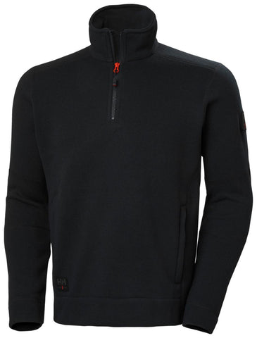 Fleecegenser strikket zip HH Kensington