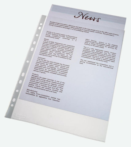 Plastlomme m/ toppåpning - Esselte