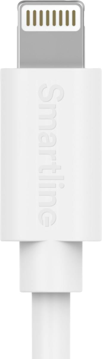 Ladekabel, USB-A til Lightning - Smartline