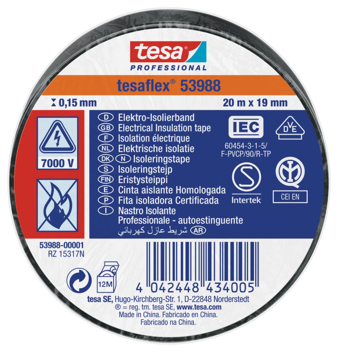 El- / Isolasjonstape Tesa 53988