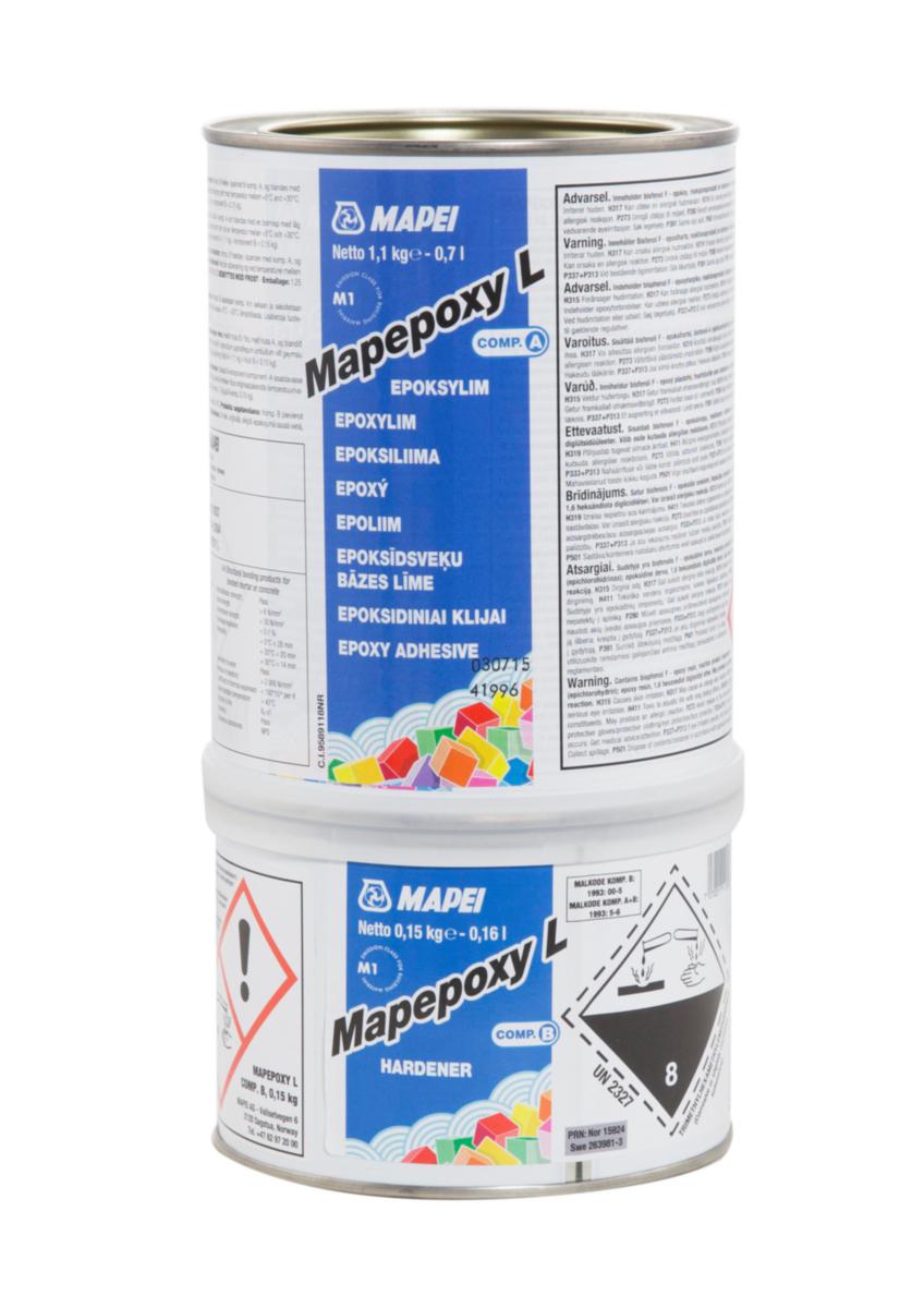 Betonglim Mapei Mapepoxy L sett 1.25 kg