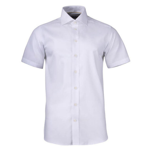 Skjorte J.H&F Yellow Bow 50 Slim Fit kort erm