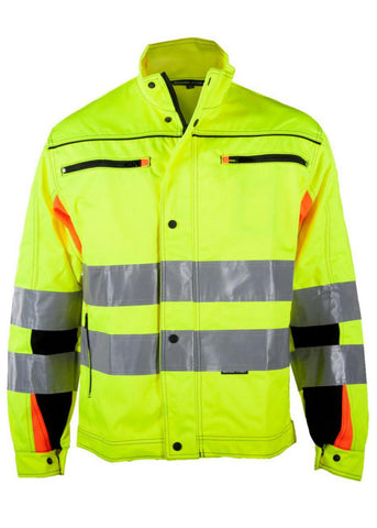 Jakke BS Bergset HiVis kl.3 - Bekken & Strøm