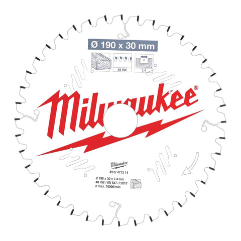 Sirkelsagblad  Milwaukee CSB P Tre  MS