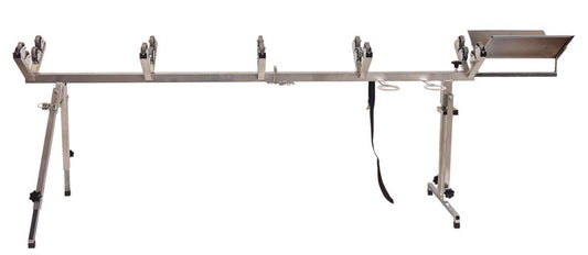 Kappebenk til ventilasjonsrør.