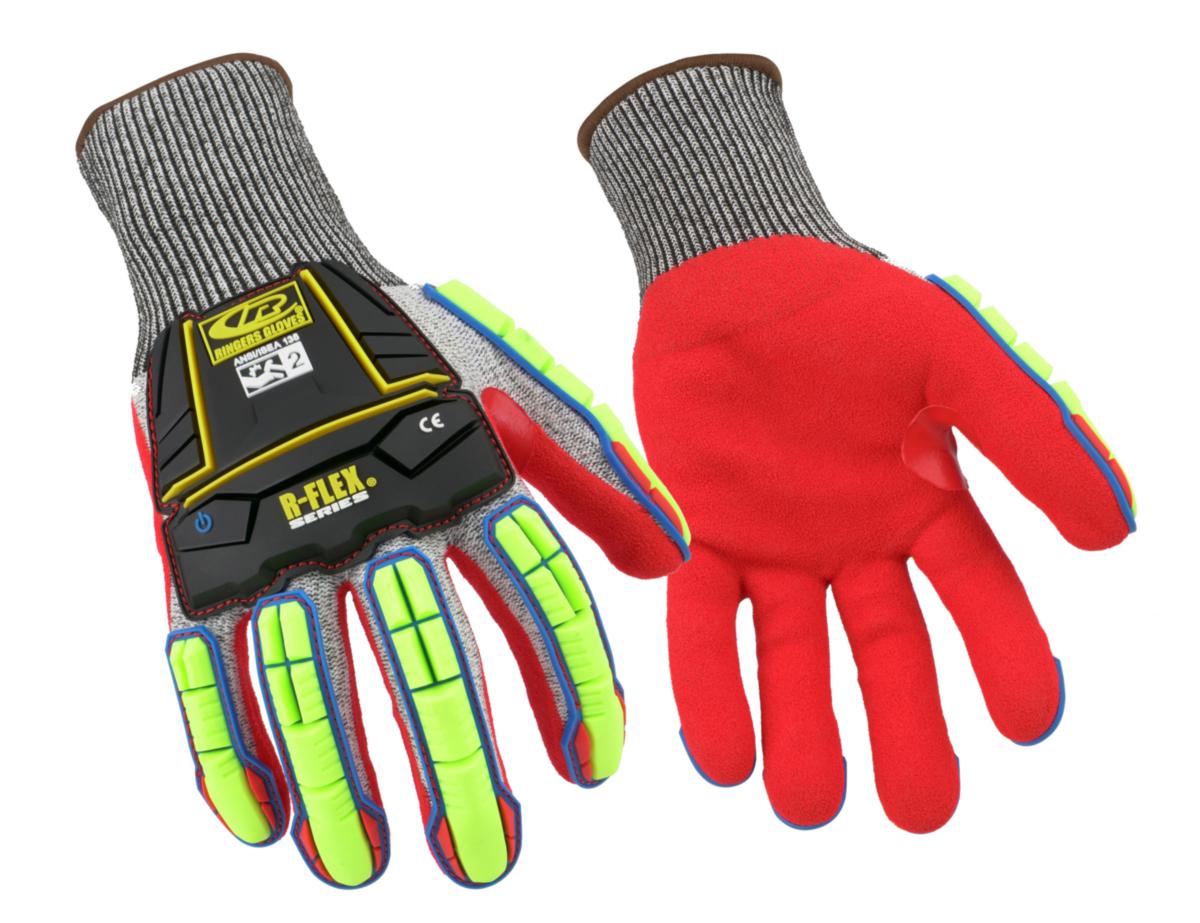 Impacthanske nitril Ringers® R-065 slag og Cut D - Ansell