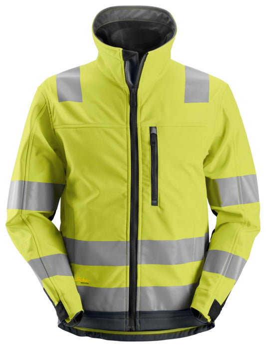 Softshelljakke Snickers® 1230 HiVis kl.3
