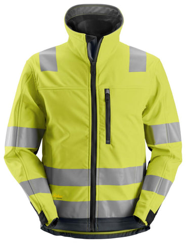 Softshelljakke Snickers® 1230 HiVis kl.3