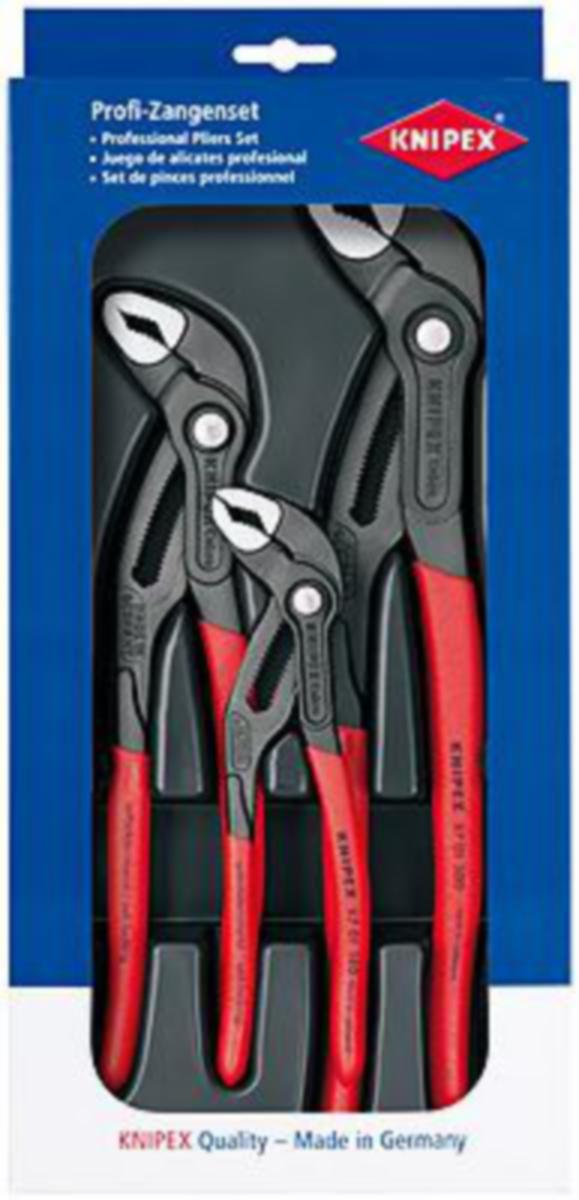 Vannpumpetangsett Knipex 180-250-300mm