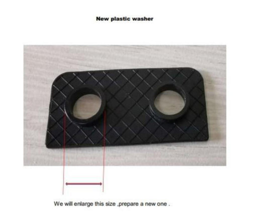 Plastskive for Imber foldedør - a-collection