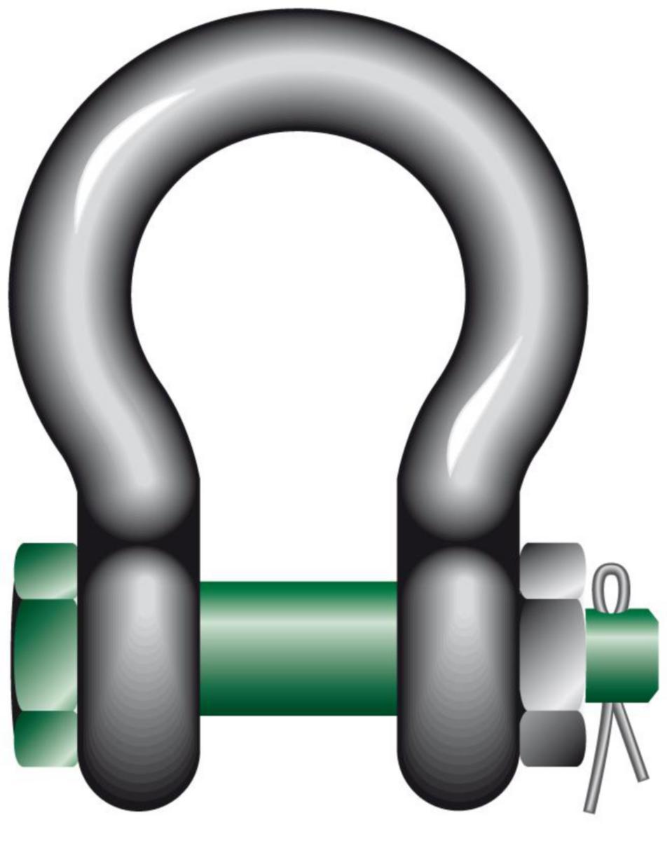 H-sjakkel med mutterbolt
