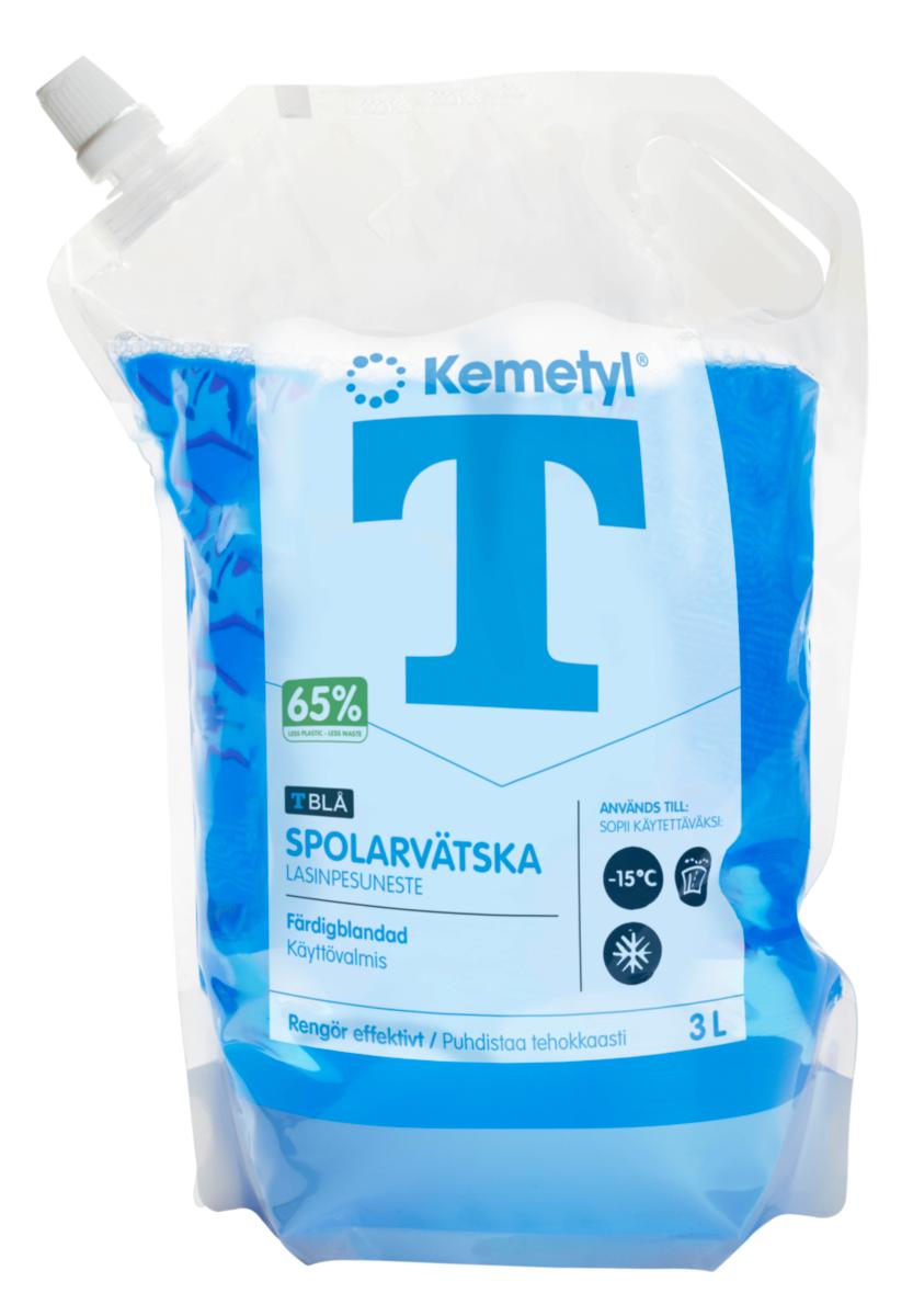 Vindusspylervæske Kemetyl T-blå